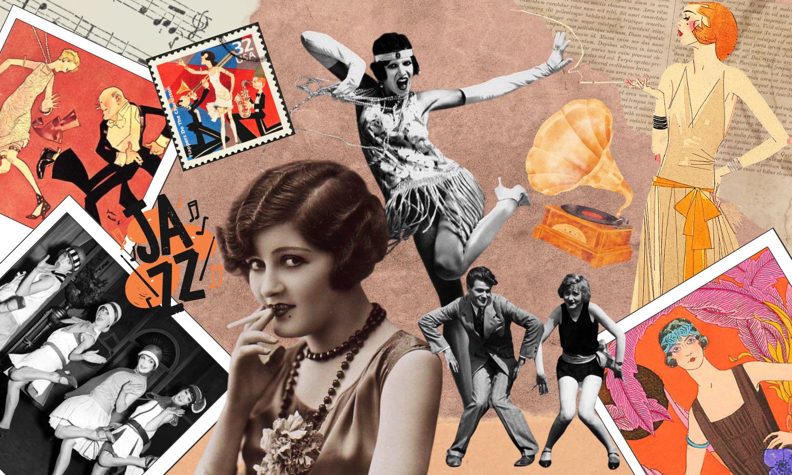 The Jazz Age Silhouette: Women's Body Ideals in The Roaring Twenties -  TEYXO Style