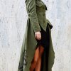 long tail army jacket