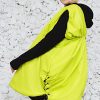 lime cocoon jacket