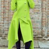 light green coat