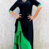 dress with green