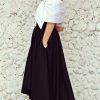 summer black skirt