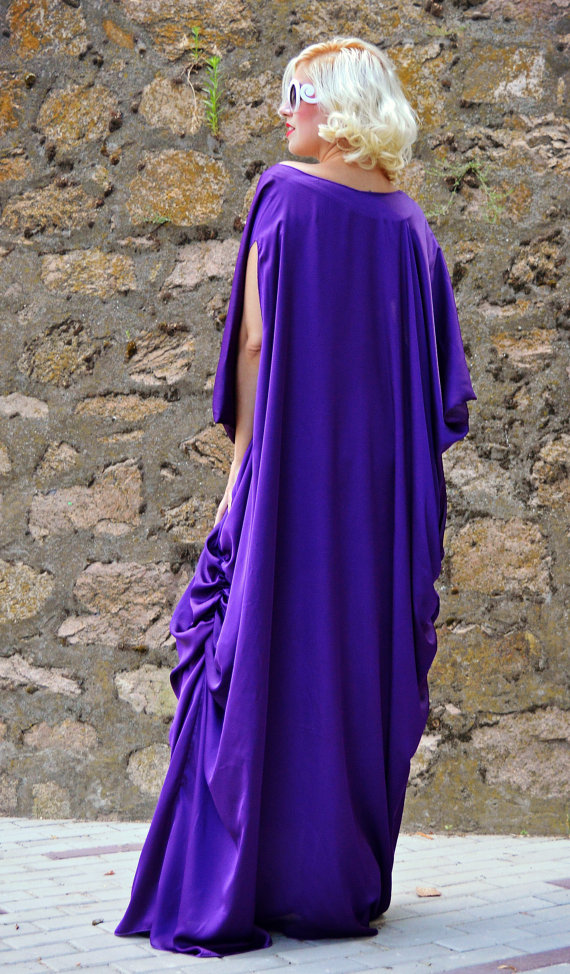 purple kaftan