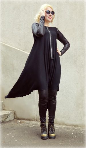 extravagant black jumpsuit