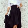 black skirt