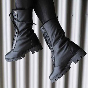 leather boots
