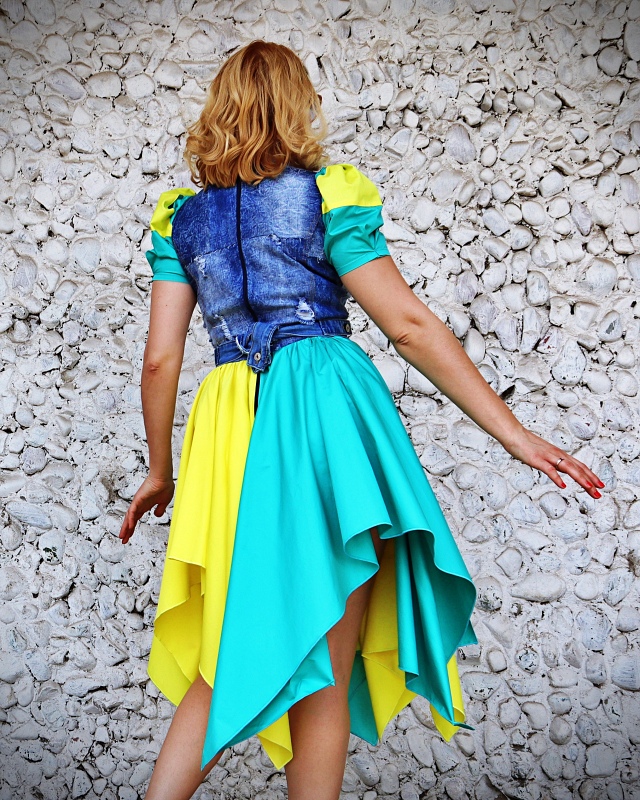 summer colorful dress